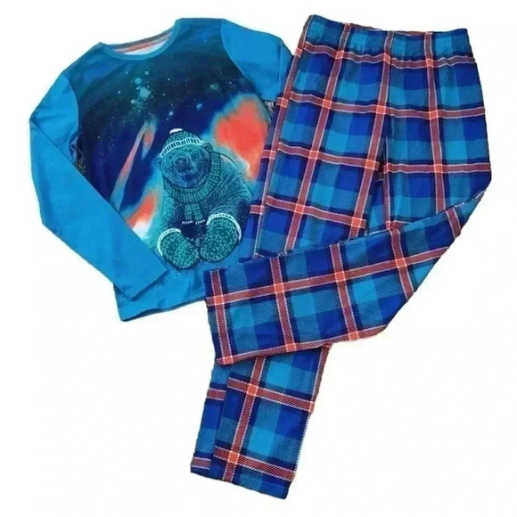 Cat & Jack Polar Bear Pajama Set - Picture 1 of 4